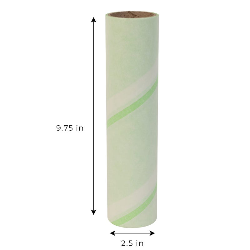 Smart Design Mega Floor Lint Roller Refill - Set of 2 (100 Sheets Total) - Easy-Peel Angled 10 inch Large Adhesive Sticky Sheets - Cleaning, Carpet, Car, Clothes, Dog Cat Fur, and Pet Hair Remover - Image 5